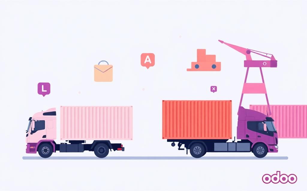 Thumbnail kursus Odoo 18 Shipping & Logistics